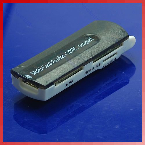 USB 2.0 4in1 Memory Multi Card Reader SDCH MS/SD/TF New  