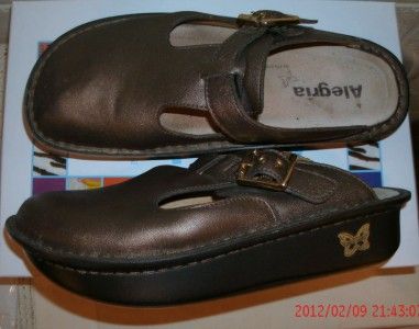 ALEGRIA PG Lite ALG 201 rocker comfy shoes sz 7.5/8 EU38 bronze 