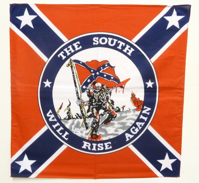 Rebel The South Will Rise Again bandanna / bandana  