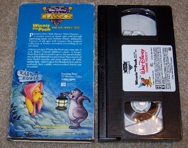 Winnie The Pooh 4 VHS Tigger ific Tales Theres No Camp Like Home 