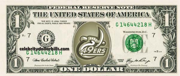 Charlotte UNC 49ers COLLEGE DOLLAR BILL UNCIRCULATED MINT US CURRENCY 