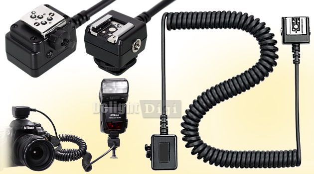 10m 33ft iTTL off camera Sync Cord for Nikon SB600 SB900