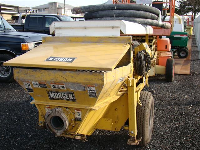 MORGEN Mustang MU25 Portable Concrete Pump  