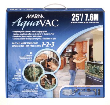 MARINA AQUAVAC 25 WATER CHANGER PYTHON GRAVEL VACUUM  