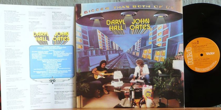 DARYL HALL & JOHN OATES Bigger Than Both Of Us 1976 LP  