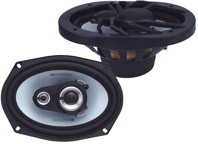 Soundstream SF 693T 6 x 9 Arachnid Series 3 way Car Speakers SF693T 