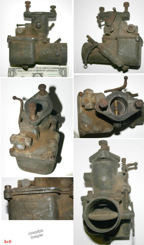 Model A or B Ford Carburetor Unknown make 1928 1931, 1932 1934 Marvel 