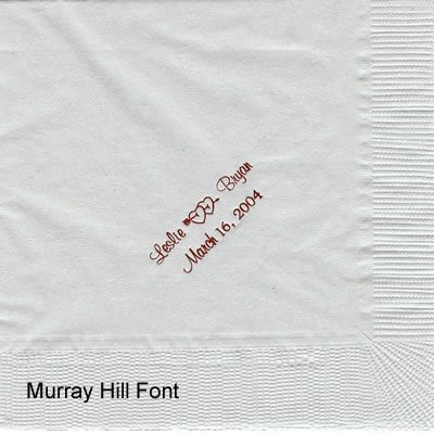 these napkins add a personal touch to any event ideal for cocktail 