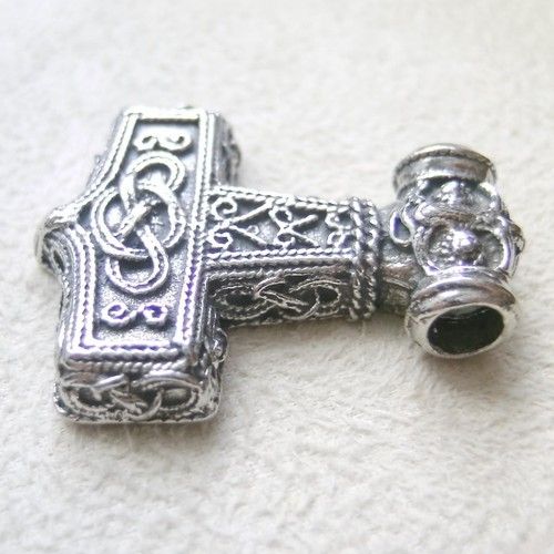   Pendant/Necklace. Mjollnir,Asatru,Viking. Erikstorp Odeshog Replica