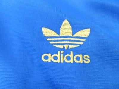 Adidas Originals SUPERSTAR Track Pants Bottoms BLUE YELLOW Stripes 4XL 