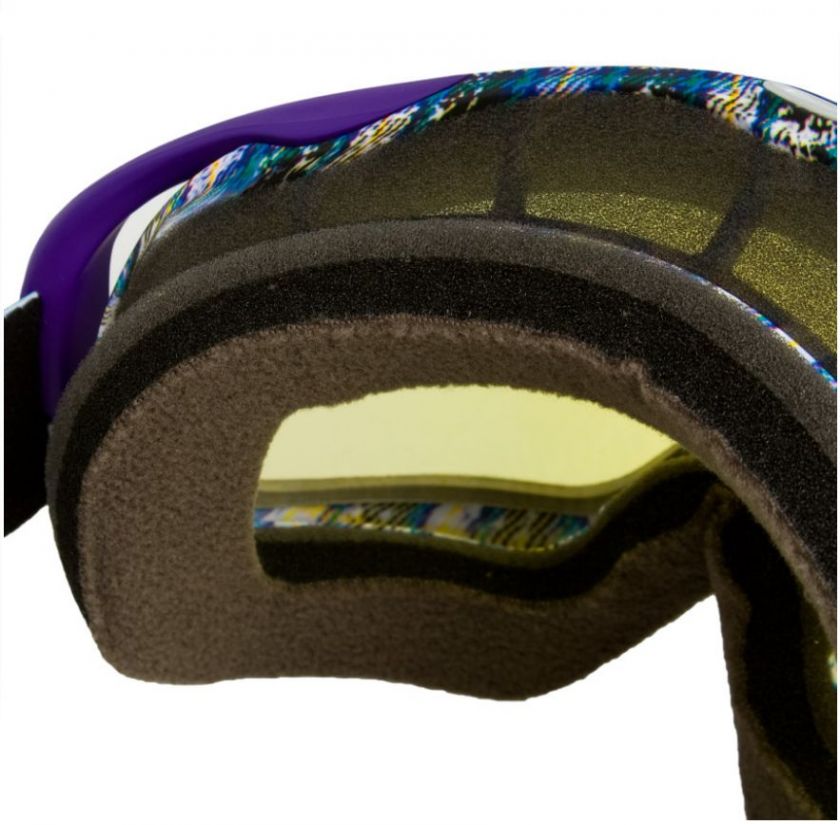 Oakley Danny Kass Signature J Crowbar Goggle   Purple Grunge w/ Fire 