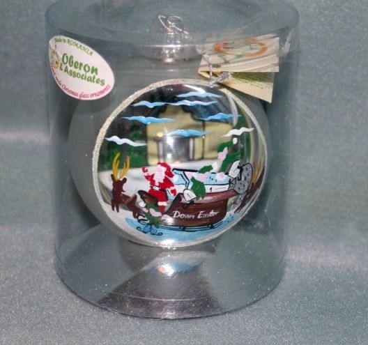 Oberon & Associates Romanian Glass Ornament   