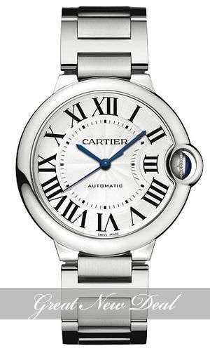 CARTIER BALLON BLEU MEDIUM STAINLESS STEEL AUT W6920046  