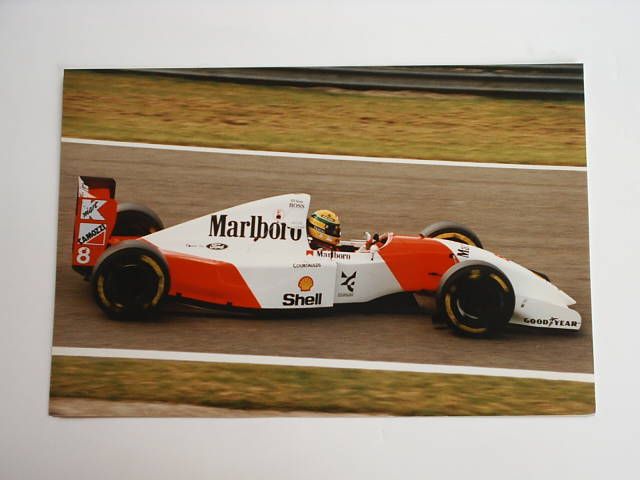 AYRTON SENNA   MC LAREN   F1 *** photo  