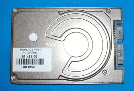 606234 001 HP 2530P 120GB SATA 5400RPM HARD DRIVE  