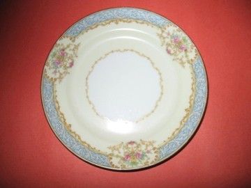 VINTAGE NORITAKE China CHEVONIA Bread Salad PLATE #6003 6.5 exc cond 