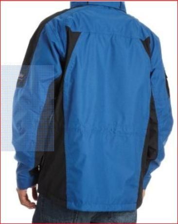 Bear Grylls Mens Mountain Jacket, Cobalt/Black, X Large  