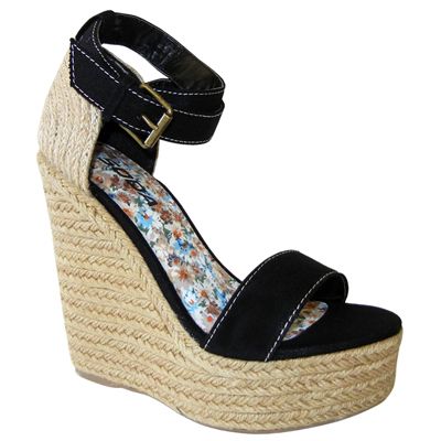   ankle straps linen platform wedge espadrille sandal x band ankle