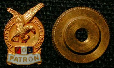 Great Old Fraternal Order Eagles Patron Pin  