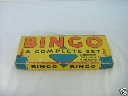 Milton Bradley Bingo 4127 #4127 Family Games Game  