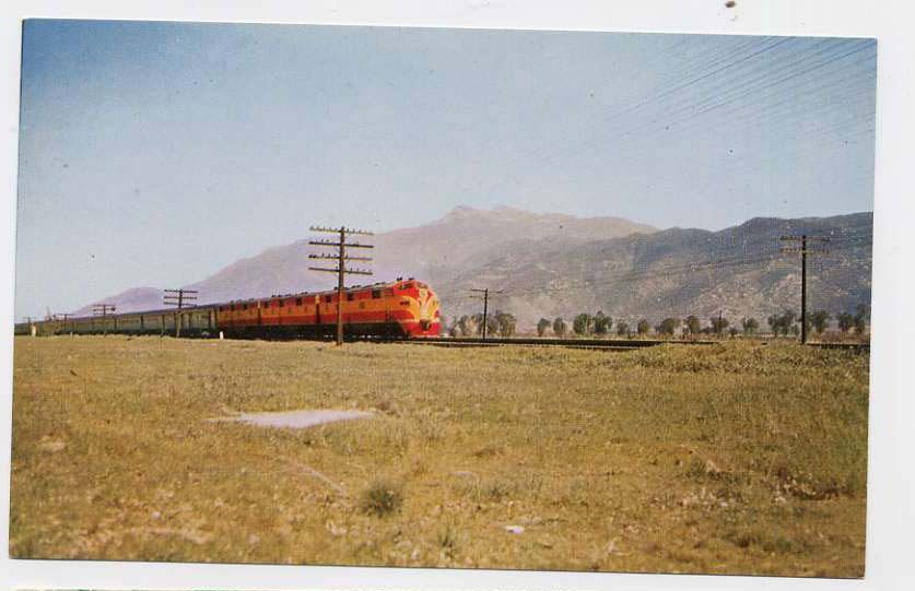 LOS ANGELES CA to New Orleans Sunset Limited Train RR Railroad