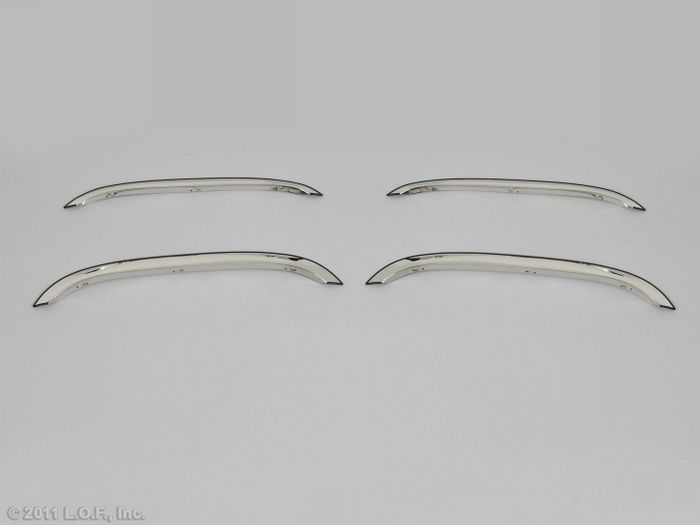 Stainless Steel Chrome Fender Wheel Well Trim Molding  