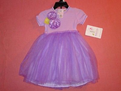 NWT GIRLS BABY LULU 2 PIECE PURPLE SET BY ERIN MURPHY SIZE 2T PERFECT 