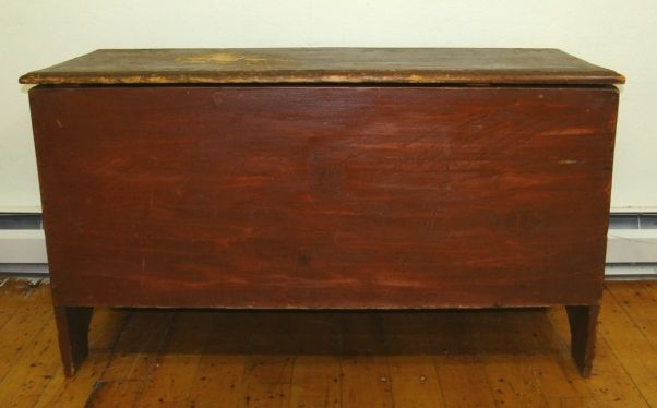 Red Pine Primitive Blanket Chest  