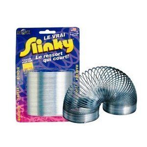 Original SLINKY METAL Blister Pack Walking Spring Toy  