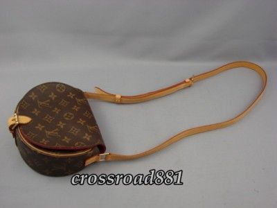 Authentic Louis Vuitton Monogram Tambourine Shoulder / Messenger Bag 