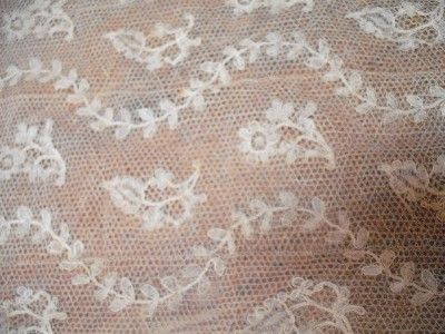 antique fine black cream lace trim projects 94 x 60 cms  