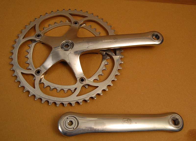 Campagnolo C Record Crankset   170 mm   used but nice  