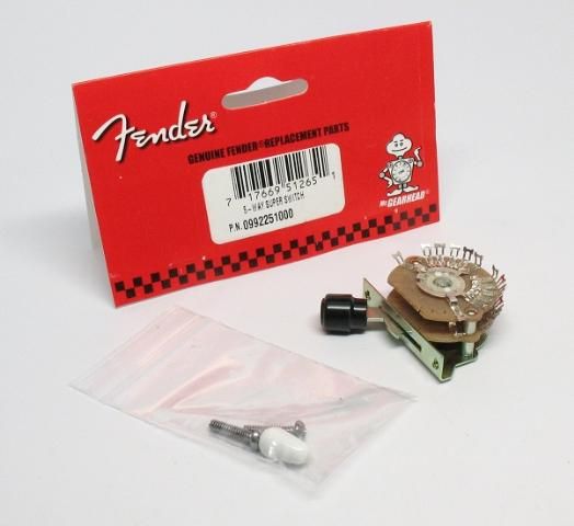 NEW Genuine FENDER 5 way Super Switch superswitch  