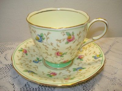 Paragon Briar Rose Chintz Pedestal Cup & Saucer  