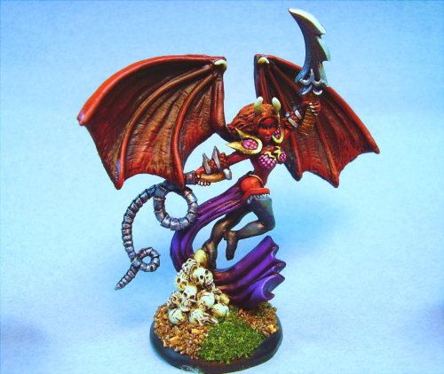 Reaper painted miniature Succubus  