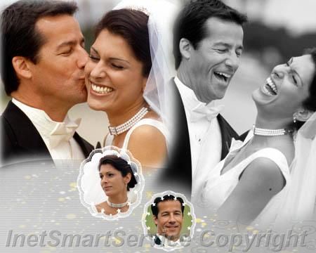 MultiLayered PSD Wedding Album Templates 4 Photoshop V6  