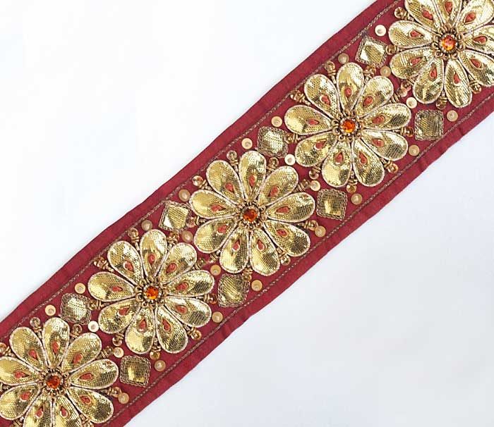 note about the trim edges This is a fabric, not ribbon, trim. The 