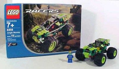 2003 Lego Racer Series JUNGLE MONSTER #8356 and (1) MINI FIG  