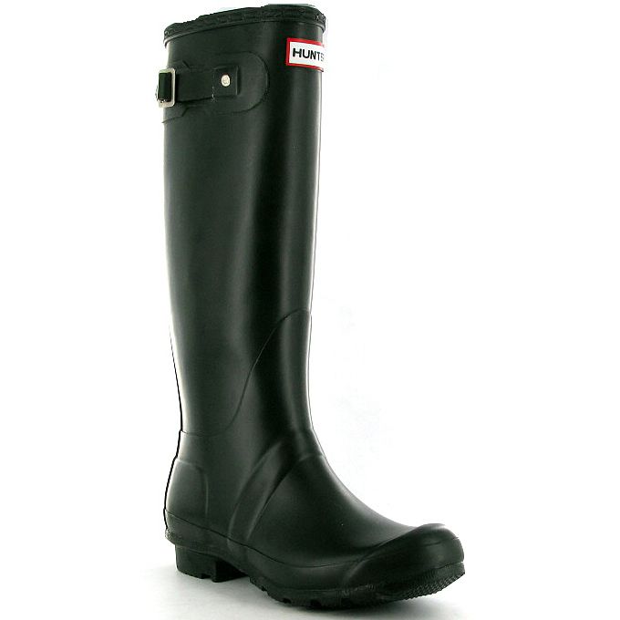 Hunter Original Tall Welly Dark Olive Size UK 4 12  