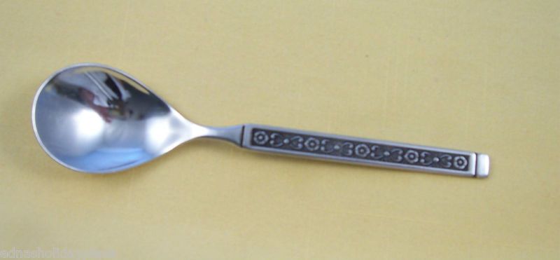 Gorham Stainless flatware HACIENDA Sugar Spoon Retired  