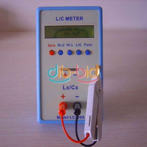   Inductance Inductor Capacitance Multimeter Meter LC200A Tool  