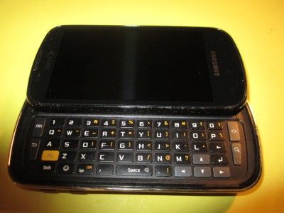 Sprint Samsung EPIC 4G Galaxy S Cell Phone SPH D700 D700 Black Slider 