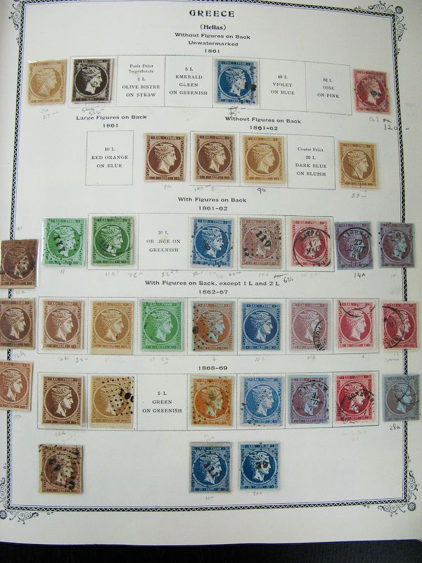   Stamps Classic Collection In Scott Album Catalogues $27,000  