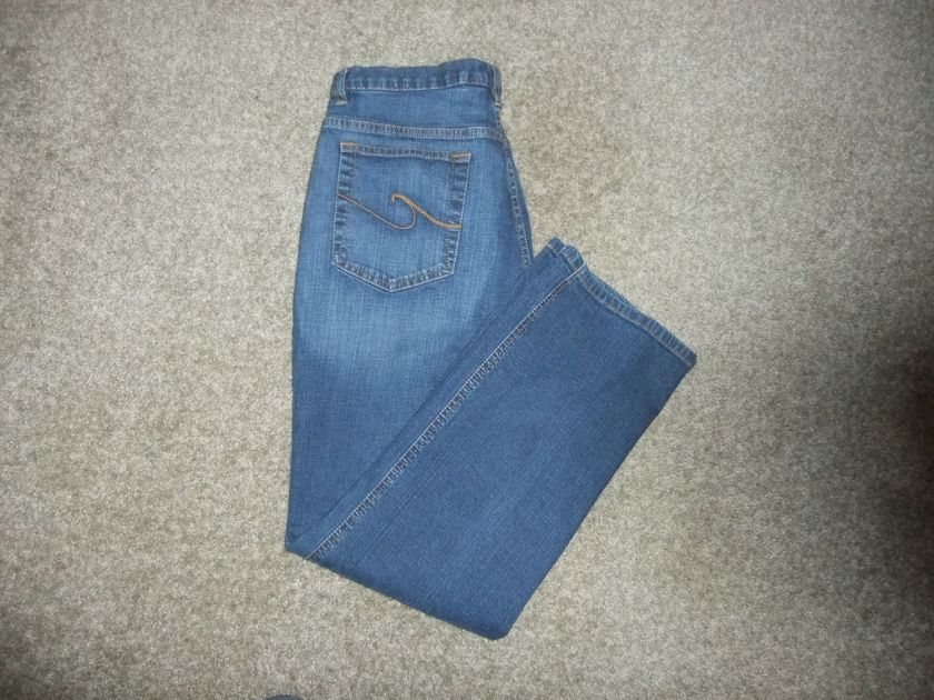 Chicos Womens Denim Jeans Size 1.5 Short EUC  