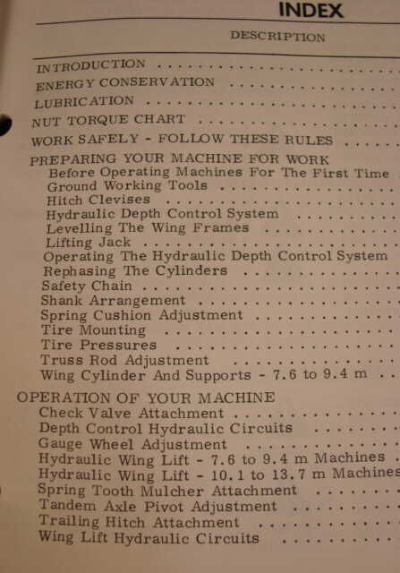 IH International 5500 Chisel Plow Operators Manual 1981  