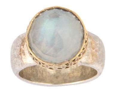   sterling silver moonstone gemstone ring rings size 4 5 6 7 8 9 R364