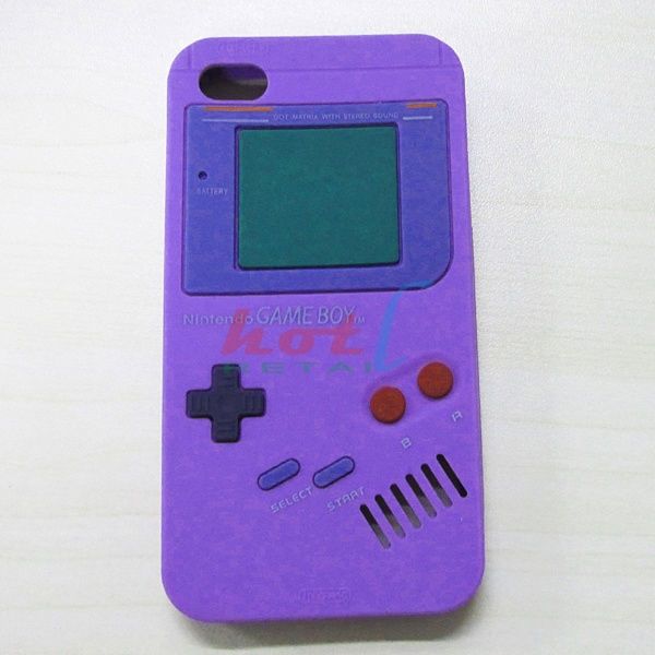 Purple Nintendo Soft Silicone Case Cover Protector Gameboy Game Boy Fr 