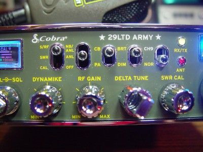 COBRA 29 LTD CLASSIC ARMY CUSTOM CB RADIO,NEW IN BOX  