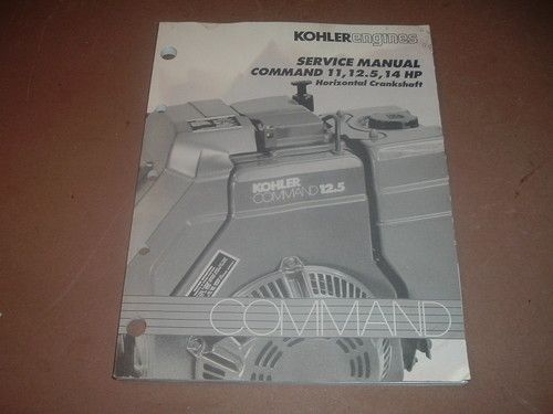 Kohler Command 11, 12.5, 14 HP Engines Service Repair Manual  