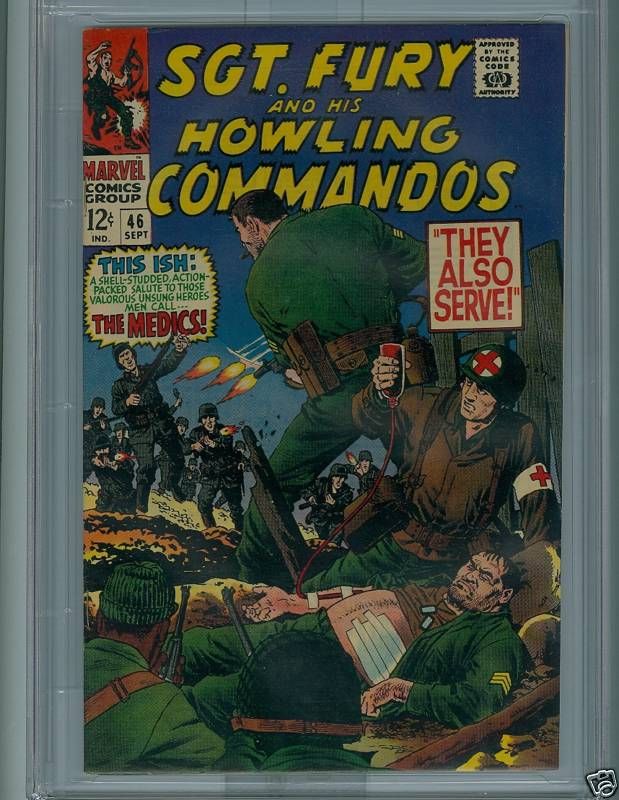 SGT. FURY #46 (9/67) CGC NM 9.4 NORTHLAND  